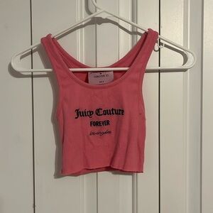 Juicy couture x forever 21 crop top